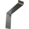 Ekena Millwork Steel Truss Shelf Bracket, Stainless Steel 2"W x 8"D x 6 3/4"H BKTM02X08X06TSSS - alternate 1